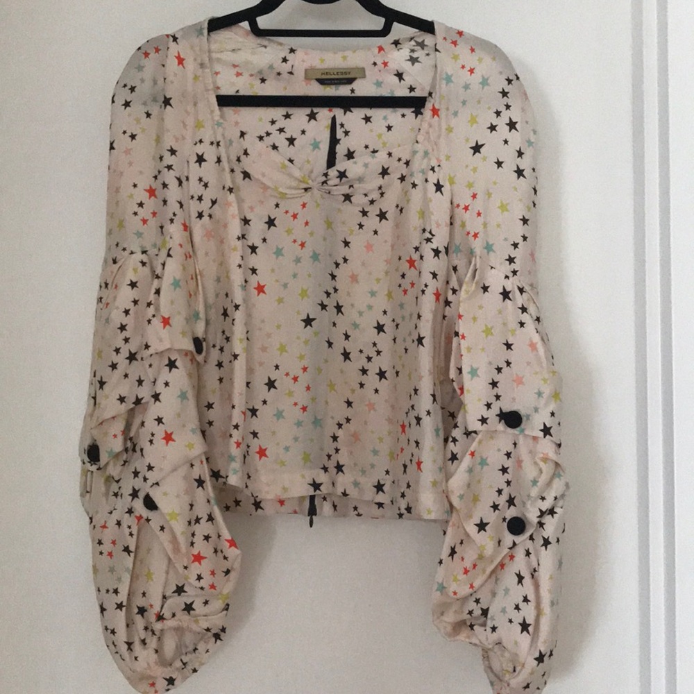 Hellessy Louise Star Blouse Sz 2